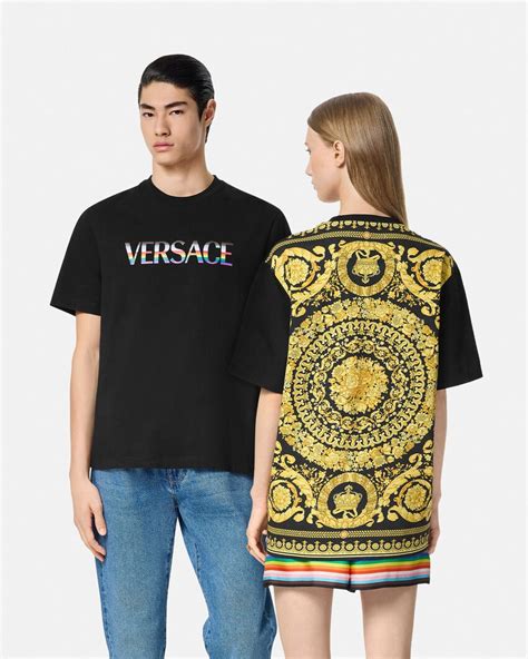 versace t shirt pride|Pride Barocco Logo T.